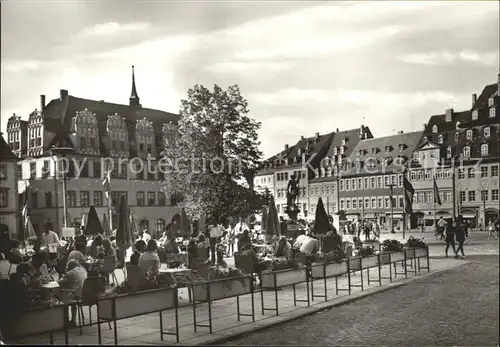 Naumburg Saale Wilhelm Pieck Platz Kat. Naumburg