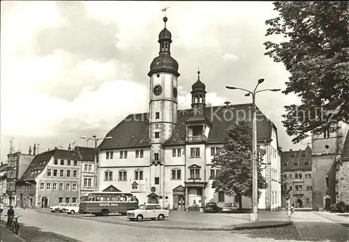 Eisenberg Thueringen Rathaus am Markt Kat. Eisenberg