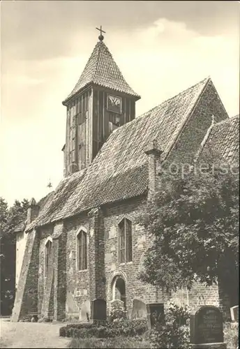 Middelhagen Ruegen Dorfkirche Kat. Middelhagen Ruegen