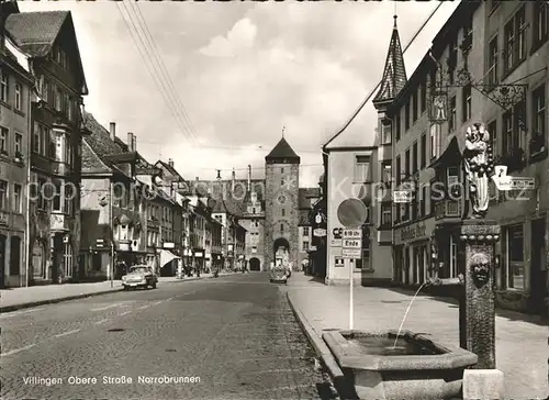 Villingen Schwenningen Obere Strasse Norrobrunnen Kat. Villingen Schwenningen