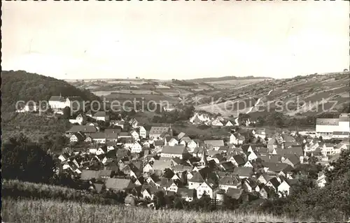 Niederstetten Wuerttemberg Panorama Kat. Niederstetten