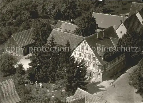 Marschalkenzimmern Gasthaus Pension Zum Loewen Fliegeraufnahme Kat. Dornhan