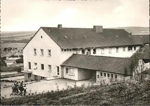 Hoexter Weser Jugendherberge am Ziegenberg Kat. Hoexter