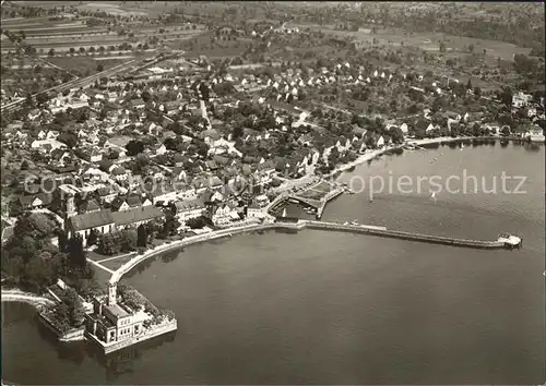 Langenargen Bodensee Fliegeraufnahme Kat. Langenargen