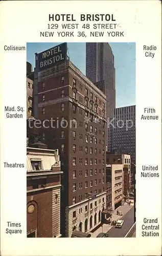 New York City Hotel Bristol / New York /