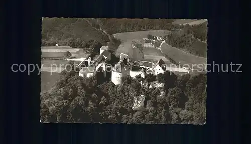 Leibertingen Burg Wildenstein im Donautal Fliegeraufnahme Kat. Leibertingen