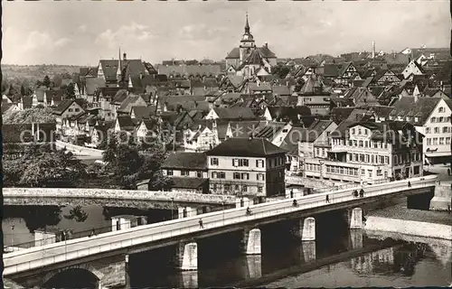 Bietigheim Bissingen Enzbruecke Kat. Bietigheim Bissingen