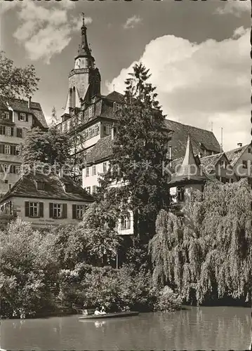 Tuebingen Stiftskirche Hoelderlinturm Kat. Tuebingen