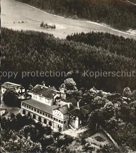 Goslar Berghotel Steinberg Fliegeraufnahme Kat. Goslar