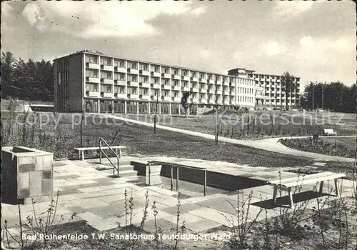 Bad Rothenfelde Sanatorium Kat. Bad Rothenfelde