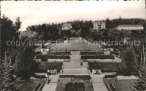 Bad Meinberg Berggarten Moor Heilbad Kat. Horn Bad Meinberg