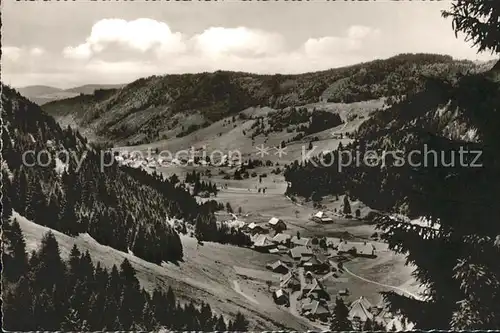 Menzenschwand Blick vom Koepfle Kat. St. Blasien