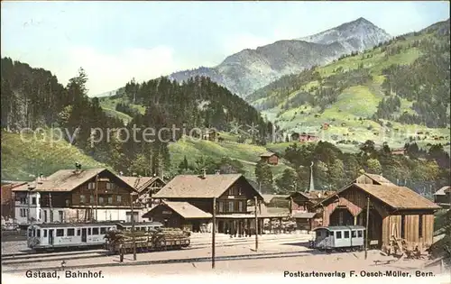 Gstaad Bahnhof / Gstaad /Bz. Saanen