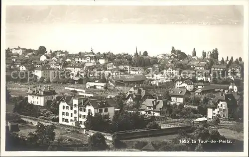 Tour-de-Peilz La Stadtansicht / La Tour-de-Peilz /Bz. Vevey