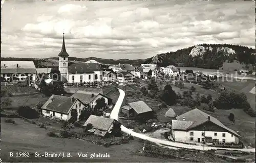 St Brais Stadtansicht / St Brais /Bz. Les Franches-Montagnes