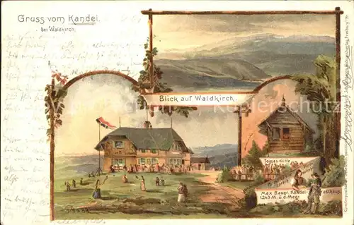 Kandel Waldkirch Breisgau Tomas- Huette Waldkirch / Waldkirch /Emmendingen LKR