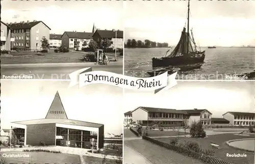 Dormagen Realschule Pommern- Allee Christuskirche / Dormagen /Rhein-Kreis Neuss LKR