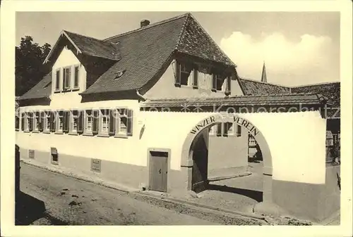 Ruppertsberg Winzer- Verein / Ruppertsberg /Bad Duerkheim LKR