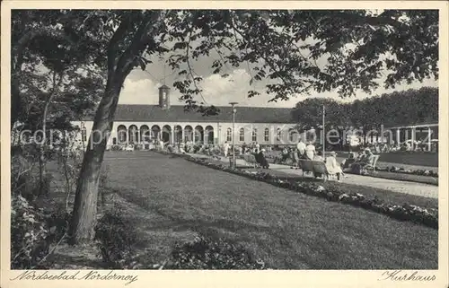 Norderney Nordseebad Kurhaus  Kat. Norderney