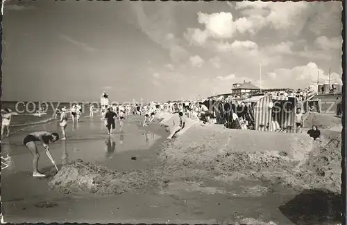 Norderney Nordseebad Strand Nordbad  Kat. Norderney