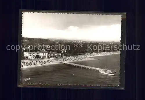 Timmendorfer Strand Kurhotel Seeschloesschen Fliegeraufnahme Kat. Timmendorfer Strand