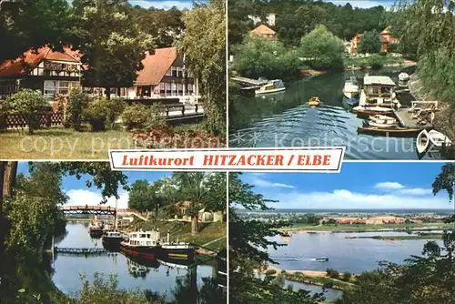 Hitzacker Elbe Hafen Cafe  Kat. Hitzacker (Elbe)