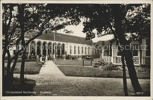 Norderney Nordseebad Kurplatz Kat. Norderney