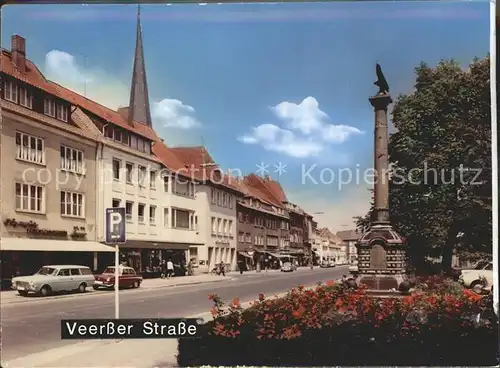 Uelzen Lueneburger Heide Veersser Strasse  Kat. Uelzen