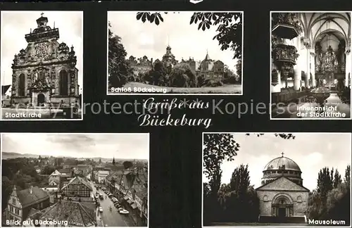 Bueckeburg Mausoleum Stadtkirche Schloss Kat. Bueckeburg