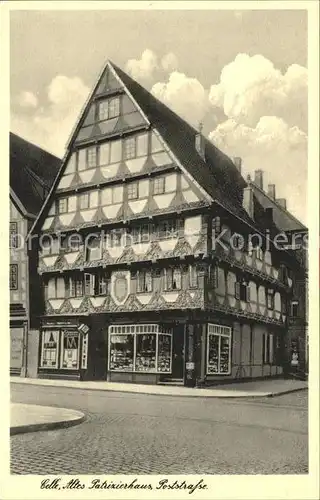 Celle Niedersachsen Altes Patrizierhaus Poststrasse Kat. Celle