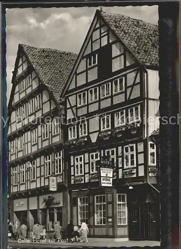 Celle Niedersachsen Hotel zur Post Kat. Celle