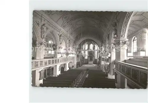 Celle Niedersachsen Inneres der Stadtkirche Kat. Celle