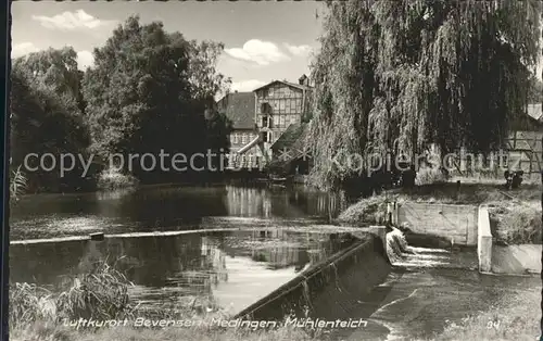 Medingen Bad Bevensen Muehlenteich Kat. Bad Bevensen