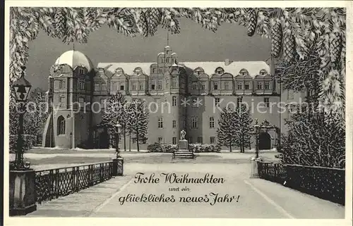 Celle Niedersachsen Schloss Weihnachtskarte Neujahrskarte Kat. Celle