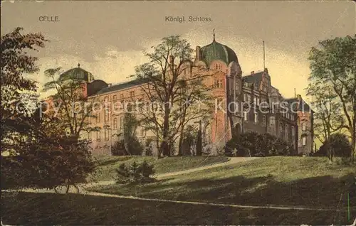 Celle Niedersachsen Koenigliches Schloss Kat. Celle