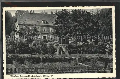 Osterwald Elze Kurhaus Sanssouci Kat. Salzhemmendorf