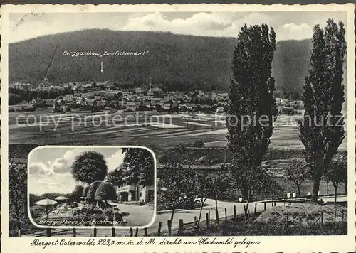 Osterwald Elze Berggasthaus Zum Fichtenwirt  Kat. Salzhemmendorf