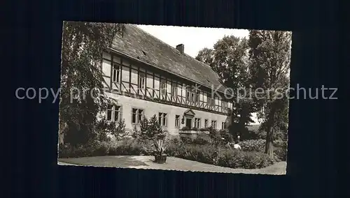 Bodenwerder Muenchhausens Geburtshaus Kat. Bodenwerder