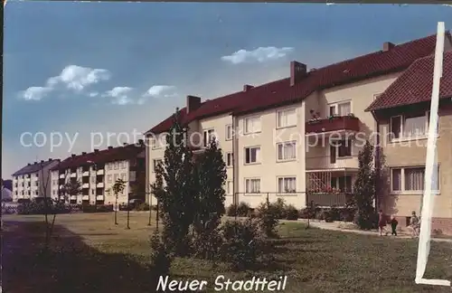 Wittingen Niedersachsen Neuer Stadtteil Kat. Wittingen