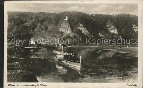 Bad Karlshafen Oberweser Personen Dampschiffahrt  Kat. Bad Karlshafen