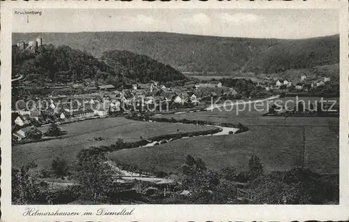 Helmarshausen Diemeltal Kruckenburg Kat. Bad Karlshafen