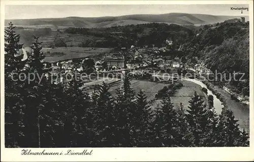 Helmarshausen Diemeltal Kruckenburg Kat. Bad Karlshafen