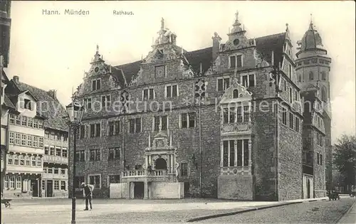 Hann. Muenden Rathaus Kat. Hann. Muenden