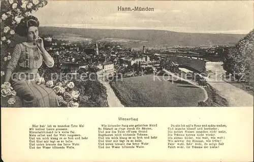 Hann. Muenden Weserlied  Kat. Hann. Muenden