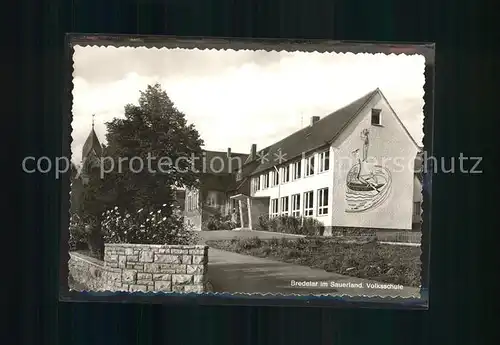 Bredelar Volksschule Kat. Marsberg