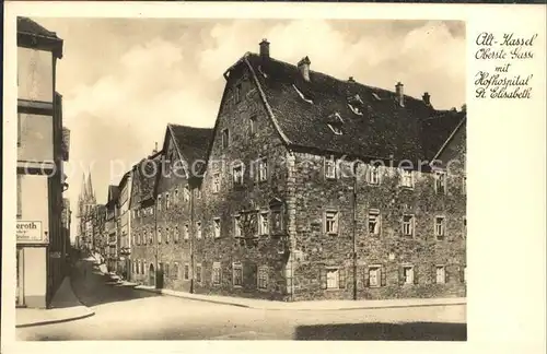 Kassel Oberste Gasse Hofhospital Sankt Elisabeth Kat. Kassel