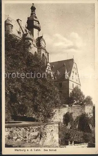 Marburg Lahn Schloss Kat. Marburg