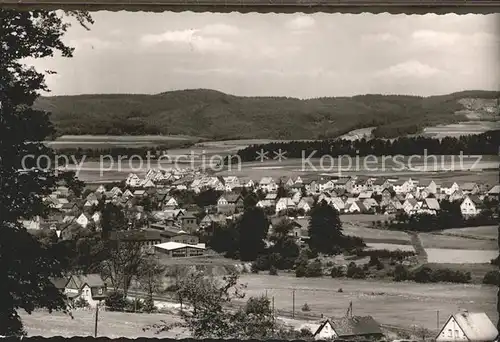 Weidenhausen Gladenbach Panorama Kat. Gladenbach