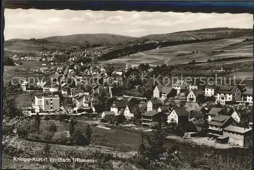 Endbach Bad Panorama Kneipp Kurort Kat. Bad Endbach