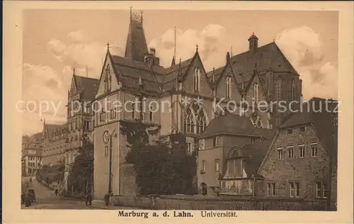 Marburg Lahn Universitaet Kat. Marburg